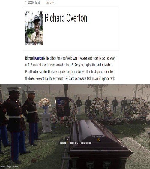 Press F to Pay Respects Template HD
