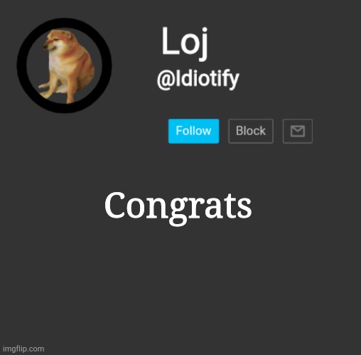 You have 200 followers | Congrats | image tagged in idiotify announcement dark mode | made w/ Imgflip meme maker