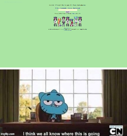 Yeah, we know. | image tagged in rule 34,gumball,i think we all know where this is going | made w/ Imgflip meme maker