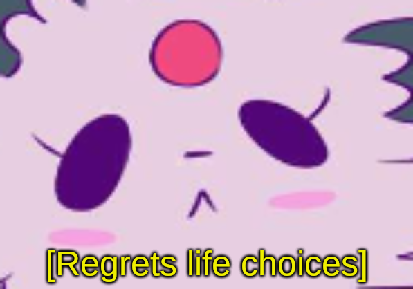 Regrets life choices Blank Meme Template