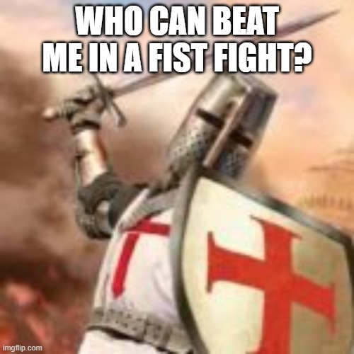round one | WHO CAN BEAT ME IN A FIST FIGHT? | image tagged in fist fight | made w/ Imgflip meme maker