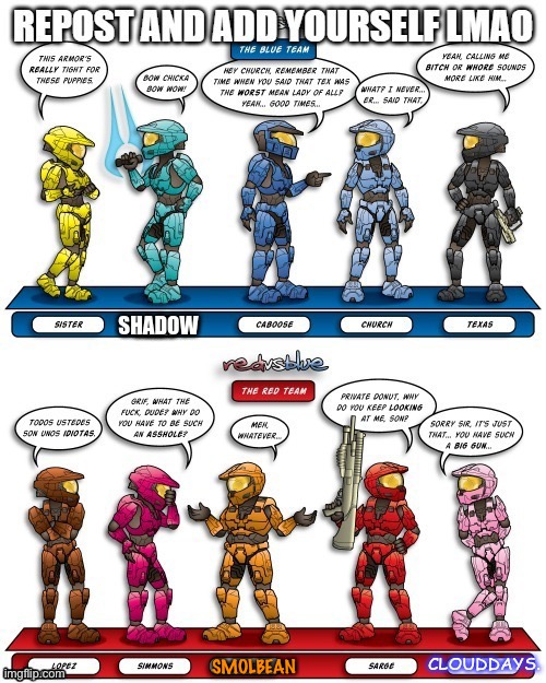 Oof | SMOLBEAN | image tagged in repost,halo | made w/ Imgflip meme maker