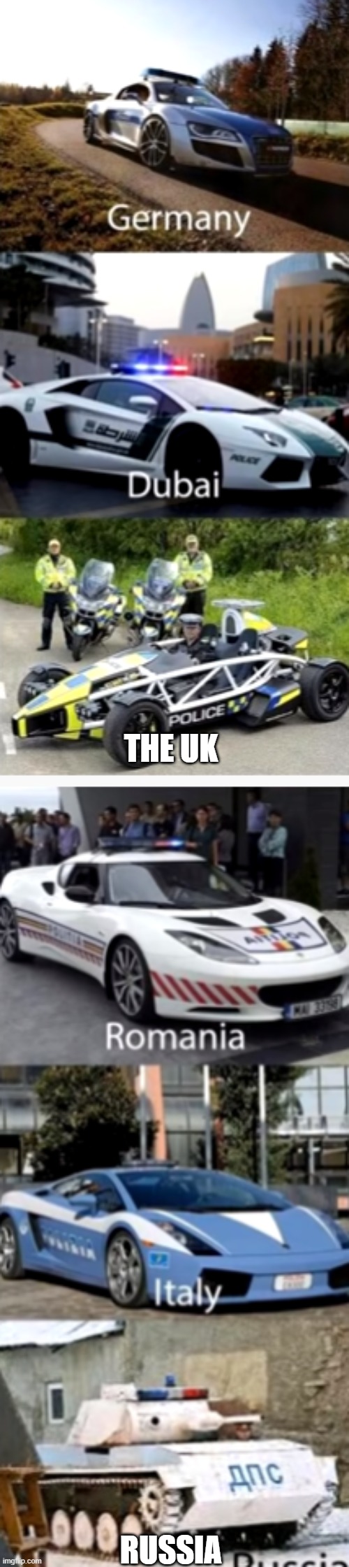 How the different police work | THE UK; RUSSIA | image tagged in russia | made w/ Imgflip meme maker