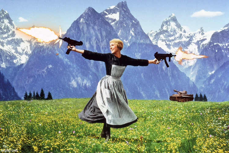 sound of music meme work