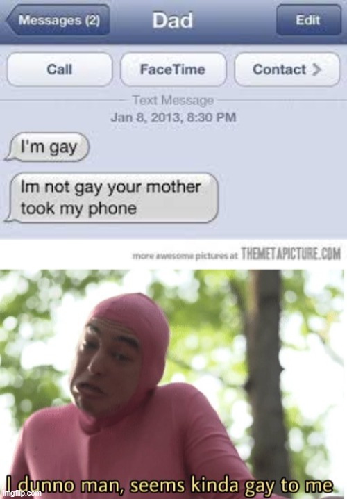 trolls be like | image tagged in i dunno man seems kinda gay to me,wtf,texts | made w/ Imgflip meme maker