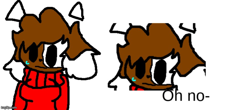 New temp -w- | image tagged in cocoa oh no | made w/ Imgflip meme maker