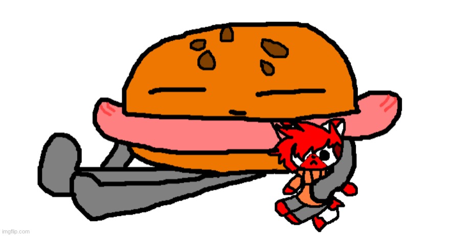 Weenie Burger holding a Lit doll because yes | made w/ Imgflip meme maker