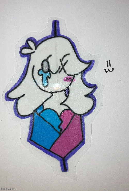 I’ve decided to make stickers of the random crap I draw that looks semi decent good luck reading this title it’s frickn long and | image tagged in lolihatemylife,stickers | made w/ Imgflip meme maker