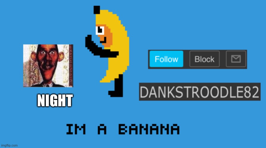 DaNkStRoOdLe69 | NIGHT | image tagged in dankstroodle82 | made w/ Imgflip meme maker