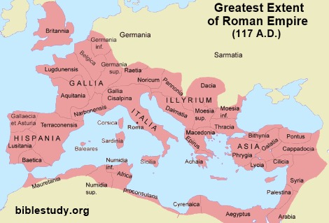 Roman Empire map Blank Meme Template
