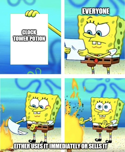 Spongebob Burning Paper Imgflip