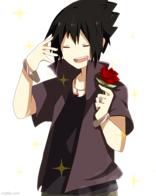 Just gonna sit here and spam adorable pictures of sasuke | made w/ Imgflip meme maker
