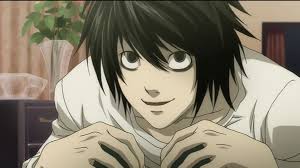 High Quality L from death note Blank Meme Template