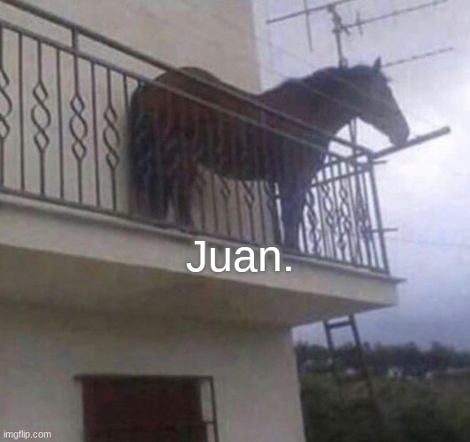 J u a n | Juan. | image tagged in juan | made w/ Imgflip meme maker