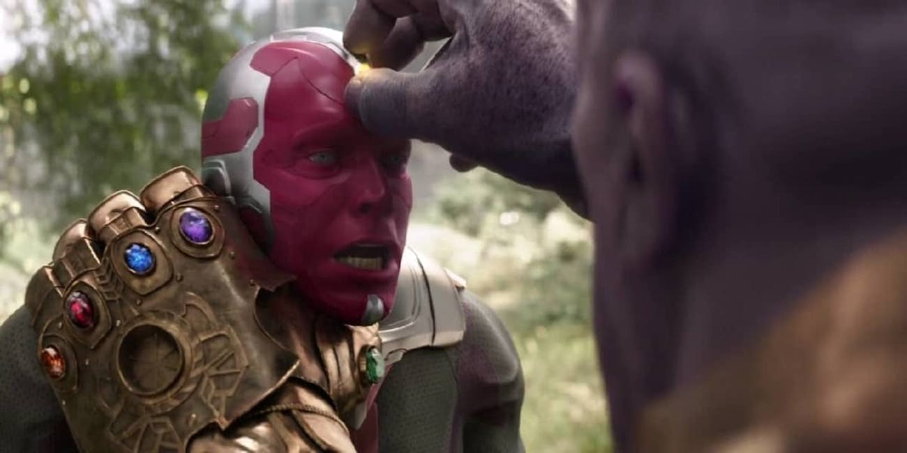 Thanos and Vision Blank Meme Template