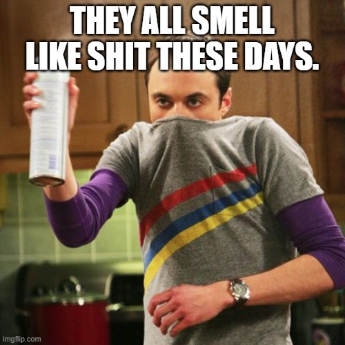 Xbots Stink | THEY ALL SMELL LIKE SHIT THESE DAYS. | image tagged in xbots stink | made w/ Imgflip meme maker