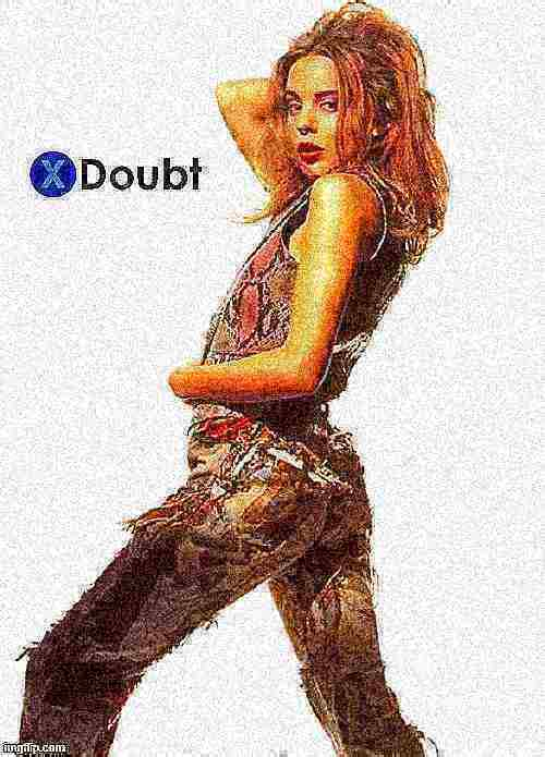 High Quality Kylie X Doubt 14 deep-fried 3 Blank Meme Template