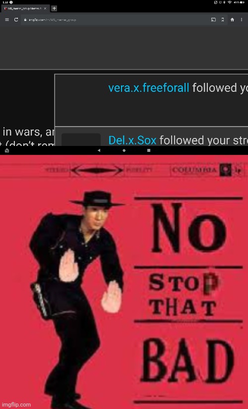 image tagged in no stop that bad | made w/ Imgflip meme maker