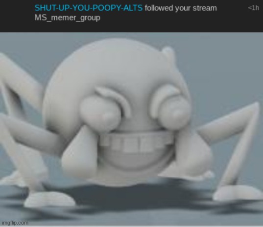 image tagged in lol spider | made w/ Imgflip meme maker