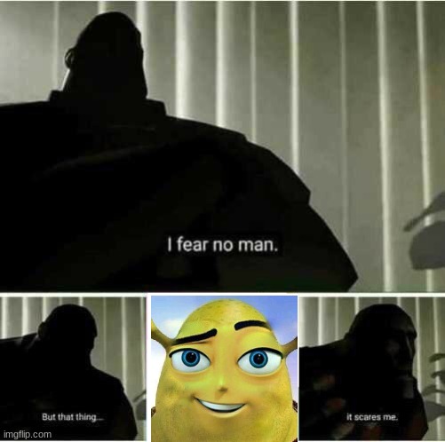 L | image tagged in i fear no man | made w/ Imgflip meme maker