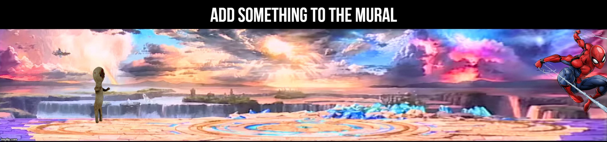 DEW IT NOW | image tagged in super smash bros | made w/ Imgflip meme maker