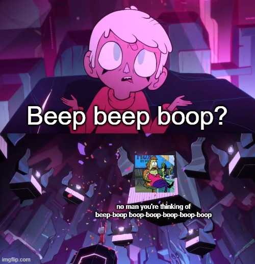 The template was called "beep beep boop?" How could I not? | Beep beep boop? no man you're thinking of beep-boop boop-boop-boop-boop-boop | image tagged in beep beep boop,spongebob | made w/ Imgflip meme maker