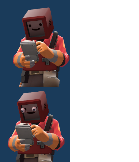 Surprised Engi Blank Meme Template