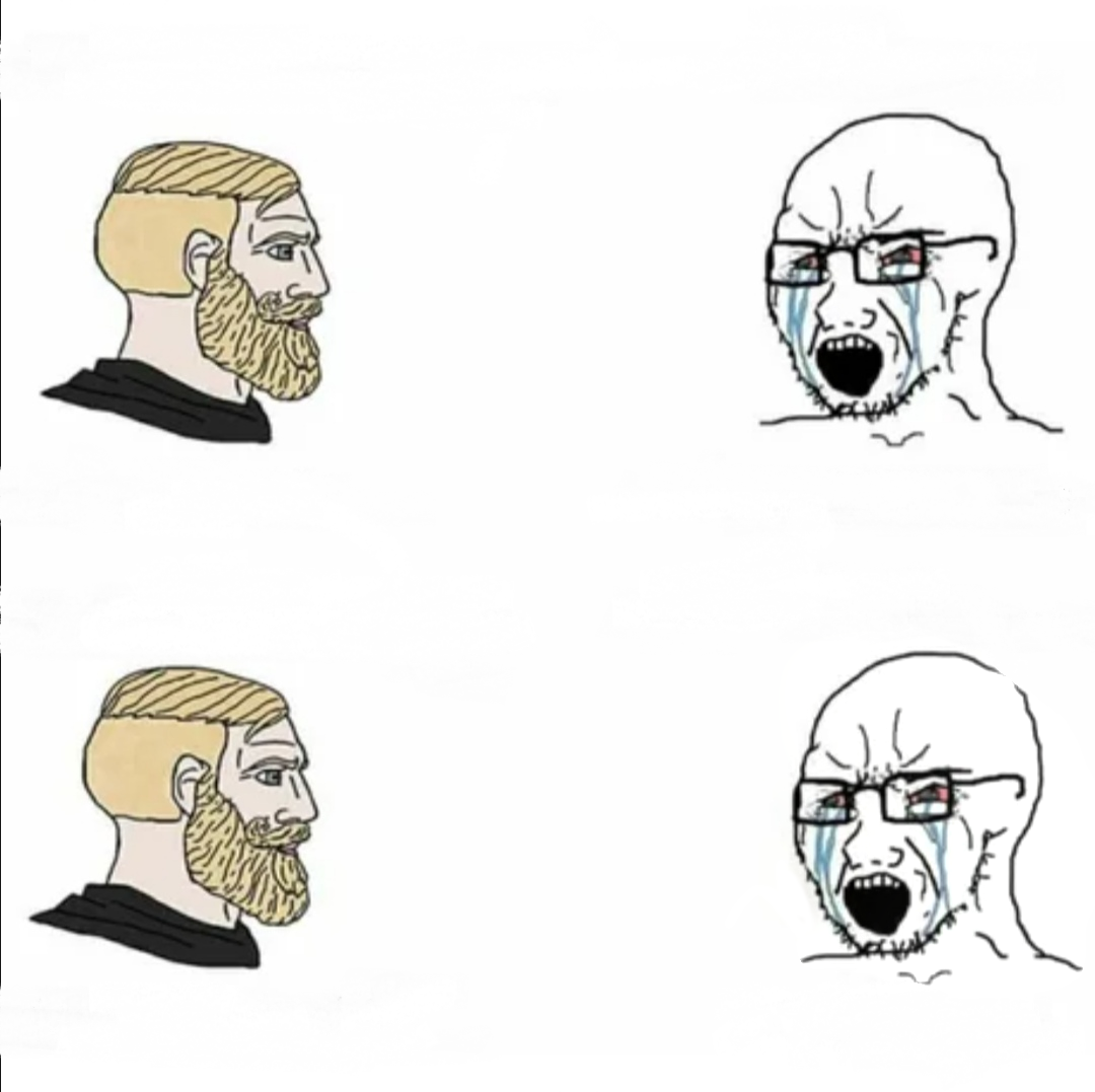 Chad vs Soyboy Meme Generator - Imgflip