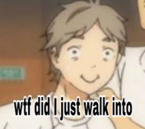 High Quality Sugawara weird smile Blank Meme Template