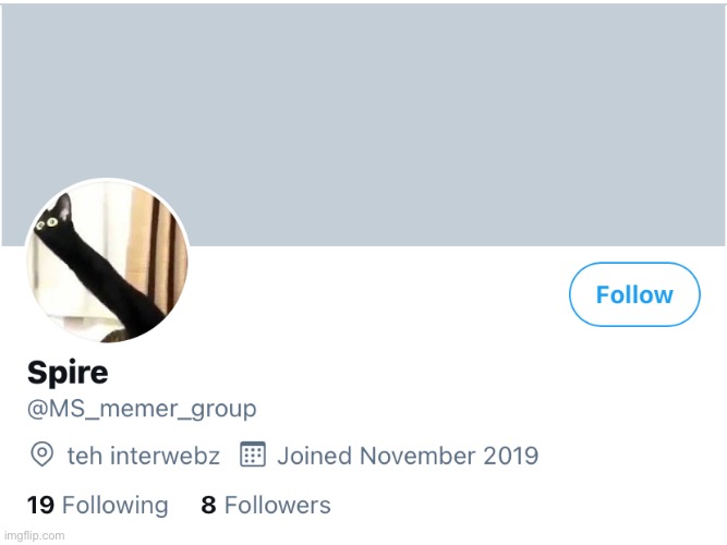 I found spire’s twitter finally | made w/ Imgflip meme maker
