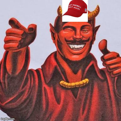 Buddy satan  | image tagged in buddy satan | made w/ Imgflip meme maker