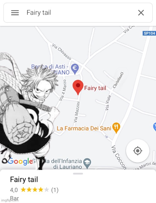Fairy Tail Map Real Life | ChristinaO | image tagged in fairy tail guild,fairy tail meme,natsu fairytail,fairy tail,real life fairy tail guild,google maps | made w/ Imgflip meme maker