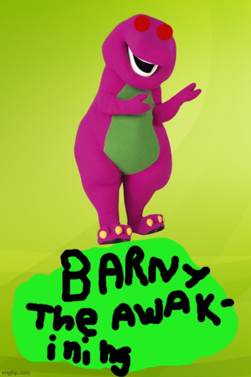 i was bored | image tagged in barney | made w/ Imgflip meme maker