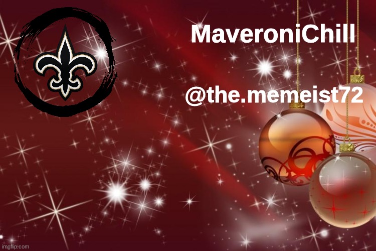 Maveroni Christmas Announcement Blank Meme Template