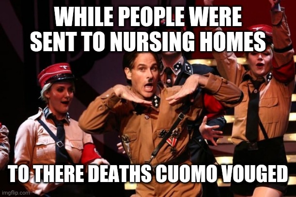 Like a virgin | WHILE PEOPLE WERE SENT TO NURSING HOMES; TO THERE DEATHS CUOMO VOUGED | image tagged in disaster girl,roll safe think about it | made w/ Imgflip meme maker