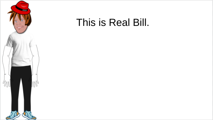 This is Real Bill. Blank Meme Template