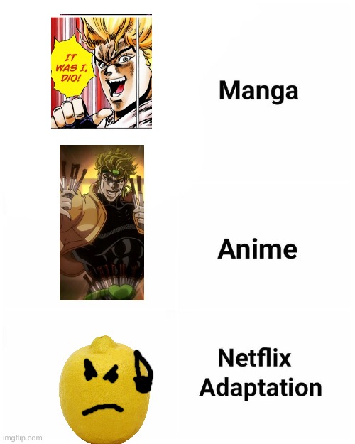 I swear.... IF THEY DO THIS! | image tagged in manga anime netflix adaption | made w/ Imgflip meme maker