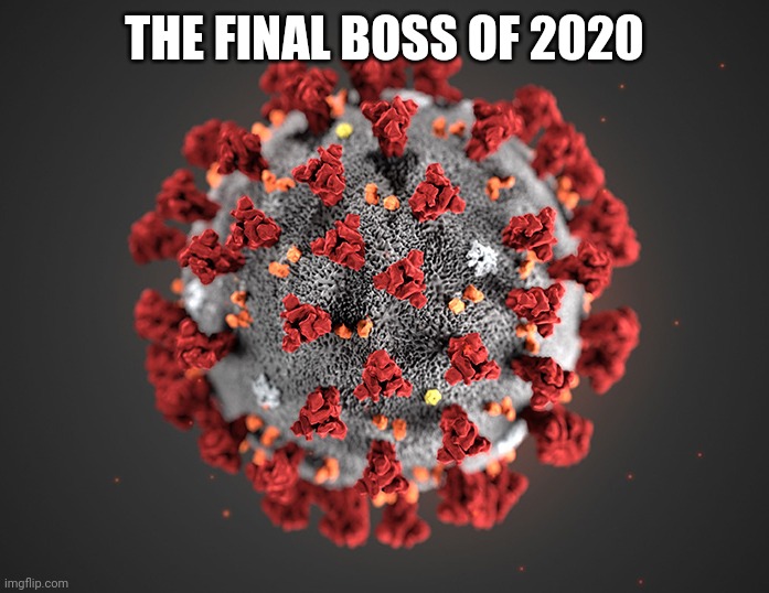 Coronavirus | THE FINAL BOSS OF 2020 | image tagged in coronavirus,covid-19,2020,2020 sucks,final boss,memes | made w/ Imgflip meme maker