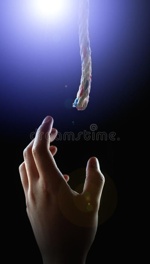 High Quality Rope in hand Blank Meme Template