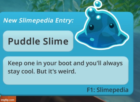 No context | image tagged in slime rancher | made w/ Imgflip meme maker