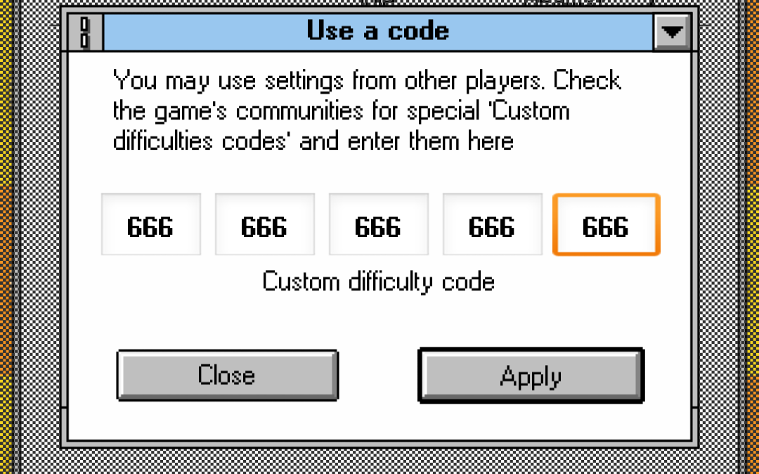 666 Password! Blank Meme Template