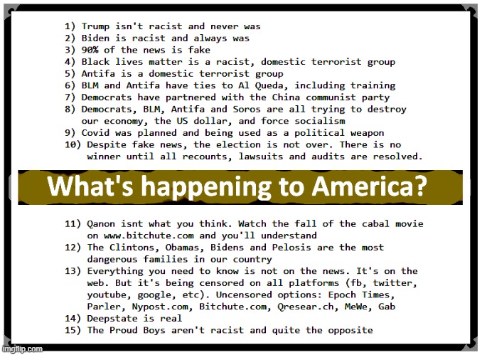 Whats Happening to America | image tagged in trump2020,biden,qanon,stopthesteal,maga | made w/ Imgflip meme maker