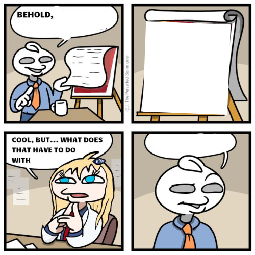 High Quality Behold! Blank Meme Template