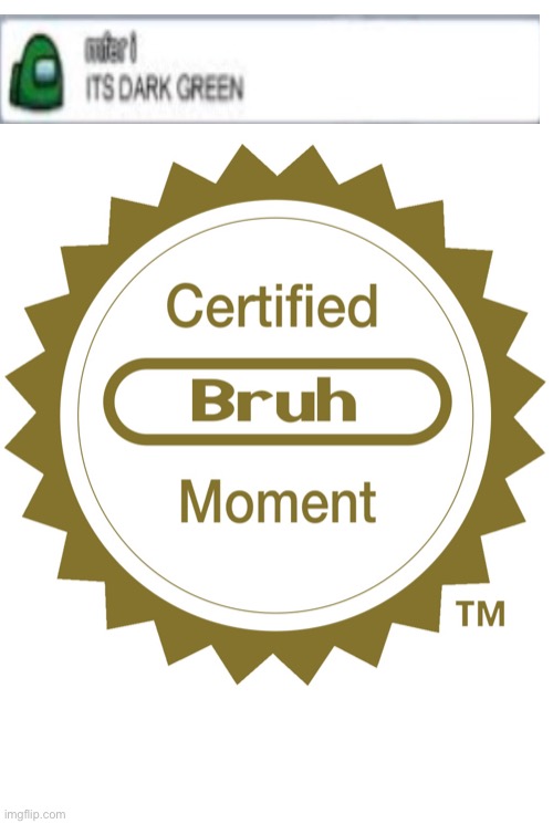 Bruh | image tagged in certified bruh moment,among us | made w/ Imgflip meme maker