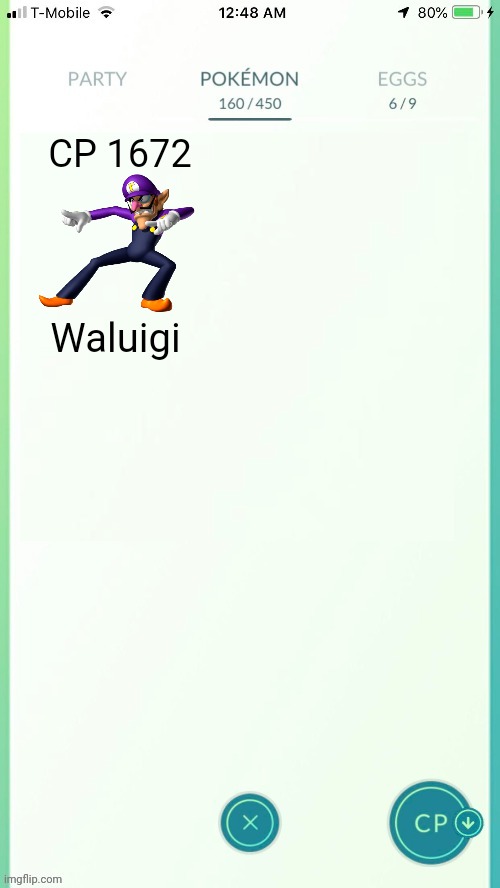 CP 1672; Waluigi | made w/ Imgflip meme maker