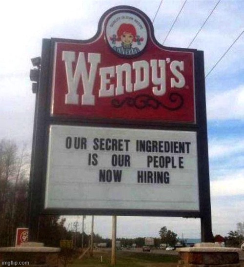 wendy's sign | image tagged in wendy's sign | made w/ Imgflip meme maker