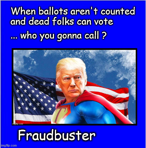 fraudbuster | image tagged in politics | made w/ Imgflip meme maker