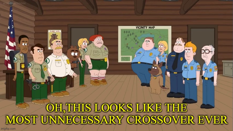 Oh this looks like the most unnecessary Crossover ever | image tagged in oh this looks like the most unnecessary crossover ever | made w/ Imgflip meme maker