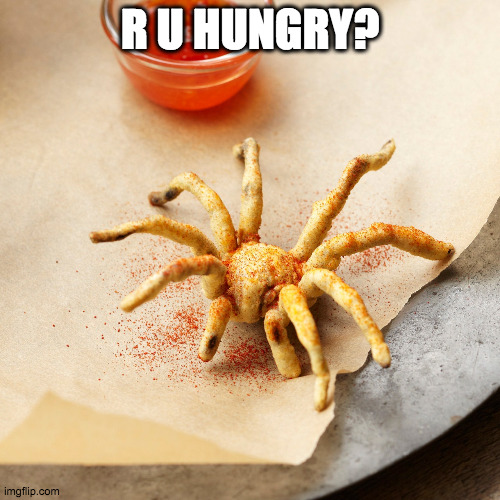 Look at the tags | R U HUNGRY? | image tagged in are,you,hungry | made w/ Imgflip meme maker