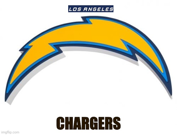 San Diego Chargers Bolt Logo | CHARGERS | image tagged in san diego chargers bolt logo | made w/ Imgflip meme maker